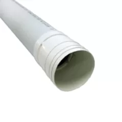 ADS Drainage Pipe, HDPE Triple Wall Black, Bell-End x Spigot, 4" x 10' | DPE040TWS