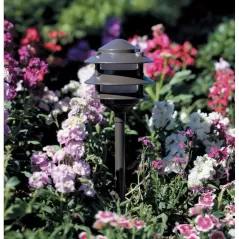 20 W Xenon/Incandescent Bronze Metallic Die-Cast Aluminum Path Light | FXLDS2018RBZ