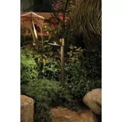 1.6 W Bi-Pin G4 2700K T3 LED Bronze Metallic Copper/Brass Path Light | FXLGTLED20W12RBZ