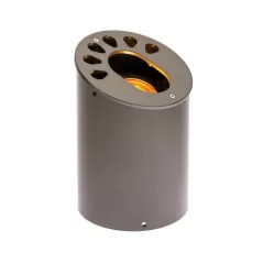 12.6 W Integrated LED Bronze Metallic Die-Cast Aluminum/Brass Zoning Dimming Well Light | FXLKGZD3LEDBZ