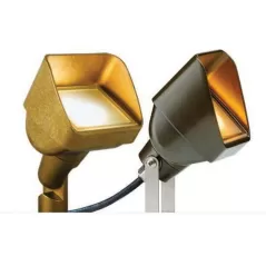 10 W 2700K/4500K/5200K Integrated LED Bronze Metallic Die-Cast Aluminum/Brass Zoning Up Light | FXLLC9LEDBZ
