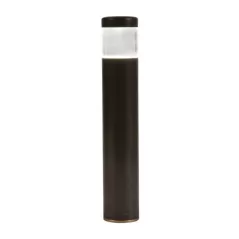12.6 W 2700K/3900K/4500K/5200K Integrated LED Flat Black Die-Cast Aluminum Zoning Molded Acrylic Lens Path Light | FXLPM3LEDFB