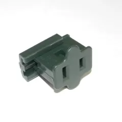 Green For C7/C9 Cords Slide Plug Inline Outlet | HBLACINSP1