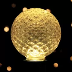 Sun Warm White Faceted G50 Bulb | HBLBULEDG50SWW