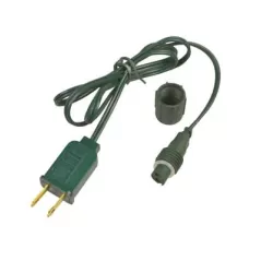 36" Green Coaxial Power Cord | HBLCOAXPWRCD3