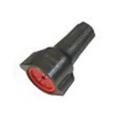 18-8 AWG Black/Red 20/Pack Medium Wire Connector | ELE270I62B