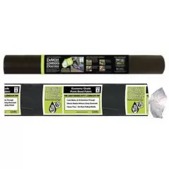 4' x 100' Polypropylene Black 1.5 oz Non-Woven Landscape Fabric | FABE4X100