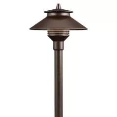 18" Bronze Metallic Aluminum For PL TM Series 80 to 94 Lumens 4.2 W LED Path Lights Riser Assembly
