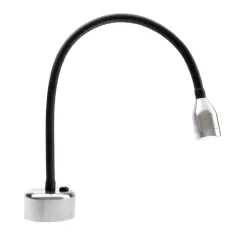 Frosted Integrated LED 1.8" x 2.7" Stainless Steel LED Specialty Light | FXLBQ1LEDSS