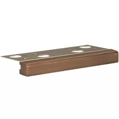 FX Luminaire Ledge Light, 4 W 2700K Integrated LED Midgrade Brass Zoning | NP6LEDFB