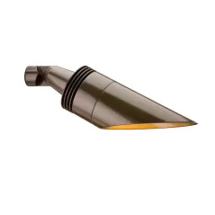 9.1 W Integrated LED 2700K/3900K/4500K/5200K Bronze Metallic 60 Degrees Angled Shroud Zoning Dimming Color Changing Down Light | FXLDEZDCBZ