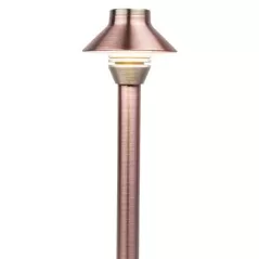 3.6" Bronze Metallic Copper/Brass For Petite Risers in Path Lights Top Assembly