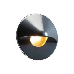 9.1 W 2700K/3900K/4500K/5200K Integrated LED Silver Die-Cast Aluminum/Brass Zoning Dimming Color Changing Round Wall Light | FXLMOZDCRDSV