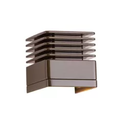 12.6 W Integrated LED 2700K/3900K/4500K/5200K Bronze Metallic Standard Fins Cover Zoning Down Light | FXLNL3LEDBZ