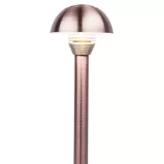 12" Flat Black For HC PF PR SC Series (1) 19 to 39 Lumens 2 W 50000 hr LED Path Light Petite Series Riser Assembly
