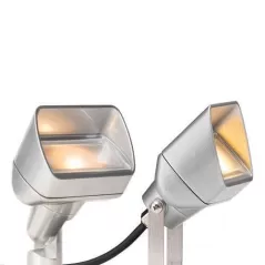 2 W 2700K/3900K/4500K/5200K Integrated LED Antique Bronze Die-Cast Aluminum/Brass PB Series Zoning Up Light | FXLPB1LEDAB