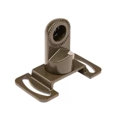 3.5" x 2" Bronze Metallic Die-Cast Aluminum For 1/2" FX Luminaire Fixtures Wall Mount Knuckle