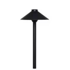 7.5" 2 W Ceramic Bi-Pin G4 3000K LED Textured Black Aluminum Hat Straight Path Light | HAL911028