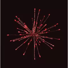 16" Red LED 3D Radiant Blast | HBL3D16STTWRRD