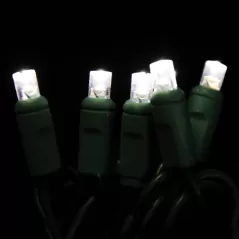 4.8 W per Set 23.5' 4" Spacing Pure White Commercial Grade LED Light Set | HBLLED5MM70PW4