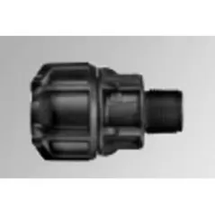 1" Compression x MIPT HDPE Adapter | HRC7523044