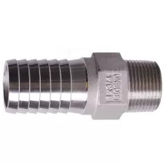 1-1/2" Insert x MNPT Stainless Steel Insert Adapter | INSMA015