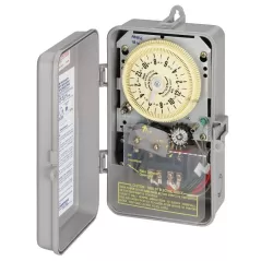 3 W 125 VAC Primary Gray/Yellow Analog/Mechanical Sprinkler/Irrigation Time Switch | ITMT8805P101C