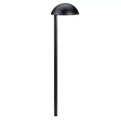 2.3 W Wedge S8 Krypton Textured Black Aluminum Path Light | KIC15423BKT