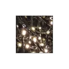 10' Pure White Low Voltage LED Twinkling Cluster Rice Light | HBLLED3MCR448GPW