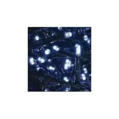 10' Pure White Low Voltage LED Twinkling Cluster Rice Light | HBLLED3MCR448GPW