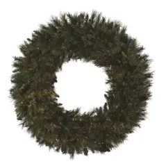 48" Mixed Noble Series Unlit Hinged Wreath | HBLMWR48H