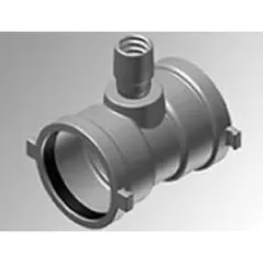 2" x 1-1/2" Gasketed Ductile Iron Swivel Tee | HRC8015403