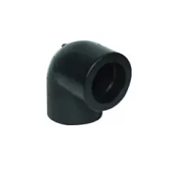 Black HDPE Bend 2 in. Socket Fusion | 69311902
