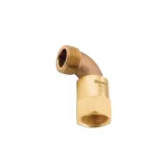 3/4" FIP x Male Threaded Red Brass/Stainless Steel Hose Swivel | HTRHS0