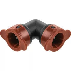 1/2" Push ABS/Stainless Steel and EPDM Seal Elbow | HYR7490