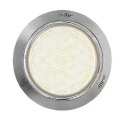 0.8 W 3000K LED Polycarbonate Round Paver Light | ILDHYVEWARM