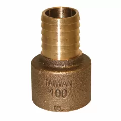 1-1/2" Insert x FIP Lead-Free Bronze Adapter | INZFA015