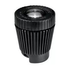 50 W Bi-Pin MR-16 Halogen Black Thermoplastic Composite Resin In-Ground Mini Well Light | KIC15190BK