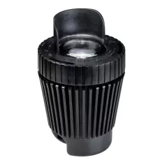 35 W Bi-Pin MR-16 Halogen Black Thermoplastic Composite Resin In-Ground Mini with Cowl Well Light | KIC15192BK