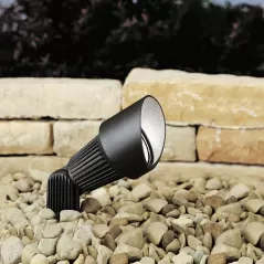 35 W Bi-Pin MR-16 LED Textured Black Aluminum Accent Light | KIC15309BKT