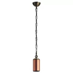 Bi-Pin MR-16 LED Copper Solid Pendant Light | KIC15500CO
