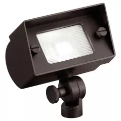 18 W Incandescent Textured Architectural Bronze Aluminum Mini Wall Wash Light | KIC15476AZT