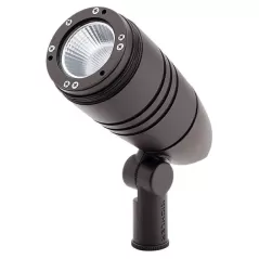 10 W 3000K Integrated LED Textured Architectural Bronze Aluminum C-Series Small Accent Light | KIC16213AZT30
