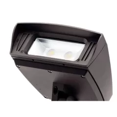 52 W 3000K Integrated LED Textured Architectural Bronze Aluminum C-Series Medium Flood Light | KIC16224AZT30