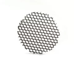 Black Aluminum For 12 V 15092 15384 Mini Accent Fixtures Hexcell Louver Shield