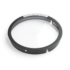 Black Glass Aluminum For 15088 15388 PAR36 Well Lights Heat-Resistant Lens