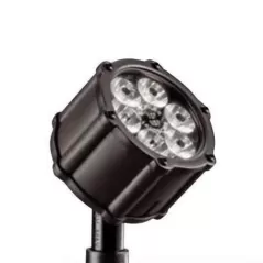 51 W 3000K LED Textured Architectural Bronze Die-Cast Aluminum Design Pro Series 60 Degrees Wide Flood Beam Accent Light | KIC15743AZT