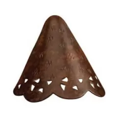 0.86 W 2700K Integrated LED Textured Tannery Bronze Aluminum Hammered Roof Deck Light | KIC15763TZT27R