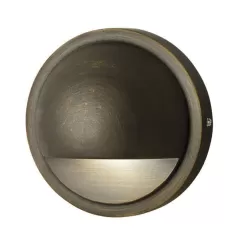 0.86 W 3000K Integrated LED Centennial Brass Half Moon Deck Light | KIC15764CBR30