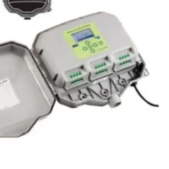 13.51" x 4.46" x 14.11" Gray Textured For Landscape Lighting LED Controller | KIC15DC300